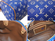 Load image into Gallery viewer, 新品未使用 LouisVuitton ルイヴィトン スピーディ P9 バンドリエール 25 ボストンバッグ M24424 ブルー ホワイト 中古 4c067982