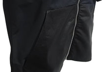 画像をギャラリービューアに読み込む, 新品同様 CHROME HEARTS クロムハーツ CHクロスパッチ ダガージップアップシャツ サイズM ナイロン カーフスキン シルバ−925 中古 4c067999