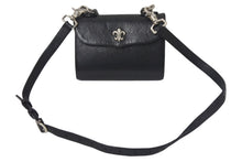 画像をギャラリービューアに読み込む, CHROME HEARTS クロムハーツ BSフレア ドッグアダムス オーダー品 ショルダーバッグ 2WAYバッグ レザー シルバー925 美品 中古 4c068002