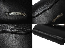 画像をギャラリービューアに読み込む, CHROME HEARTS クロムハーツ BSフレア ドッグアダムス オーダー品 ショルダーバッグ 2WAYバッグ レザー シルバー925 美品 中古 4c068002