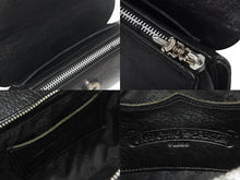 画像をギャラリービューアに読み込む, CHROME HEARTS クロムハーツ BSフレア ドッグアダムス オーダー品 ショルダーバッグ 2WAYバッグ レザー シルバー925 美品 中古 4c068002