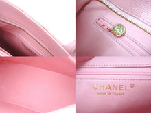 Load image into Gallery viewer, CHANEL シャネル 復刻トートバック A01804 8番台 2003年頃 キャビアスキン ピンク 美品 中古 4c068017