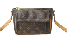 Load image into Gallery viewer, LOUIS VUITTON ルイヴィトン ショルダーバッグ M51165 ヴィバシテPM ブラウン モノグラム ゴールド金具 中古 4c068028