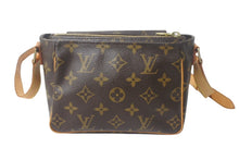 Load image into Gallery viewer, LOUIS VUITTON ルイヴィトン ショルダーバッグ M51165 ヴィバシテPM ブラウン モノグラム ゴールド金具 中古 4c068028
