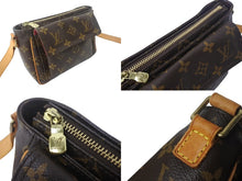 Load image into Gallery viewer, LOUIS VUITTON ルイヴィトン ショルダーバッグ M51165 ヴィバシテPM ブラウン モノグラム ゴールド金具 中古 4c068028