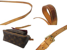 Load image into Gallery viewer, LOUIS VUITTON ルイヴィトン ショルダーバッグ M51165 ヴィバシテPM ブラウン モノグラム ゴールド金具 中古 4c068028