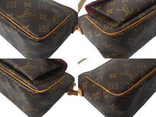 Load image into Gallery viewer, LOUIS VUITTON ルイヴィトン ショルダーバッグ M51165 ヴィバシテPM ブラウン モノグラム ゴールド金具 中古 4c068028