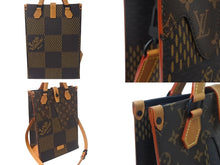 Load image into Gallery viewer, 極美品 LOUIS VUITTON ルイヴィトン NIGO ニゴ― ダミエ ジャイアント モノグラム 2WAY トートバッグ N40355 中古 4c068030