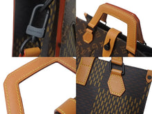 Load image into Gallery viewer, 極美品 LOUIS VUITTON ルイヴィトン NIGO ニゴ― ダミエ ジャイアント モノグラム 2WAY トートバッグ N40355 中古 4c068030