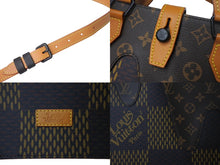 Load image into Gallery viewer, 極美品 LOUIS VUITTON ルイヴィトン NIGO ニゴ― ダミエ ジャイアント モノグラム 2WAY トートバッグ N40355 中古 4c068030