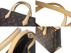 極美品 LOUIS VUITTON ルイヴィトン ウィルシャーPM ハンドバッグ M45643 モノグラムキャンバス ブラウン 中古 4c068033