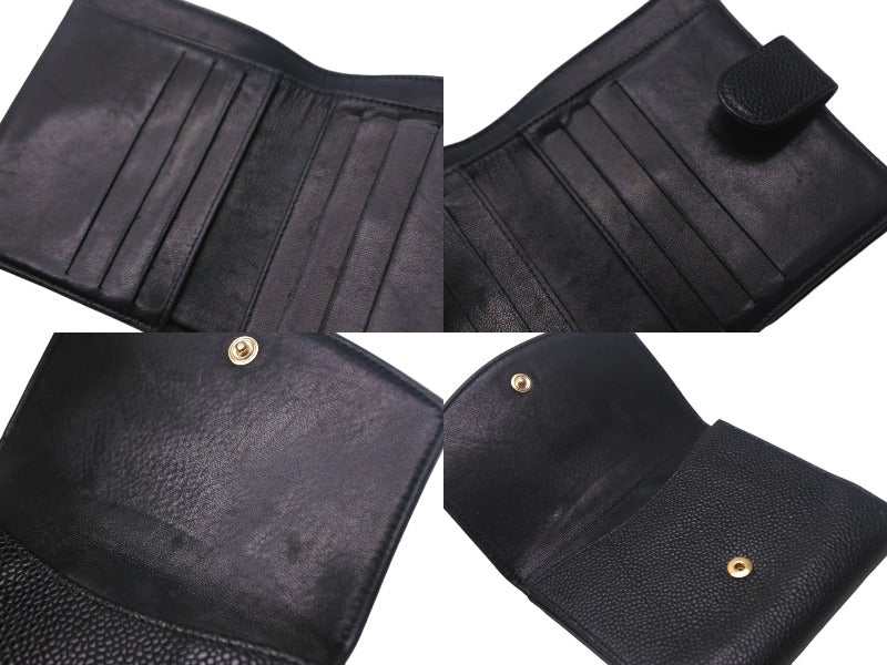 CHANEL シャネル 二つ折り財布 コンパクトウォレット ココマーク 8番台