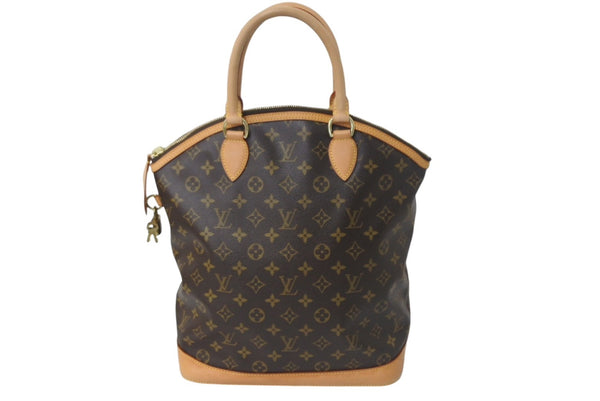 LOUISVUITTON Monogram Lockit Handbag M40102 PVC Coated Canvas Tanned Leather Good Condition Used 4c068044