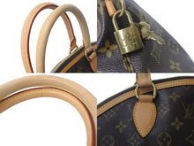 Load image into Gallery viewer, LOUISVUITTON ルイヴィトン モノグラム ロックイット ハンドバッグ M40102 PVCコーティングキャンバス ヌメ革 美品 中古 4c068044