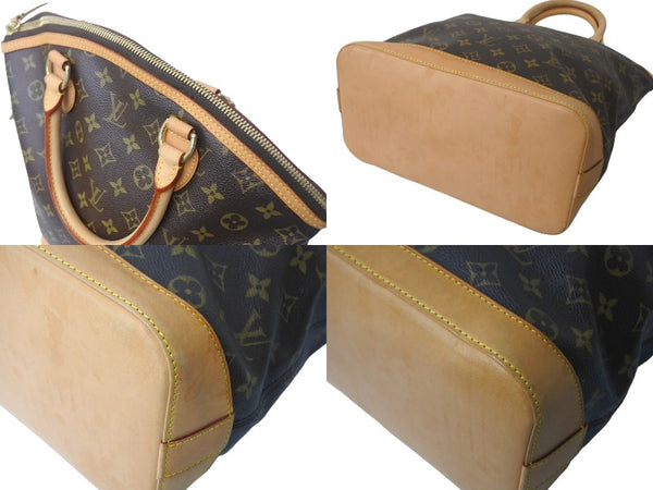 LOUISVUITTON Monogram Lockit Handbag M40102 PVC Coated Canvas Tanned Leather Good Condition Used 4c068044
