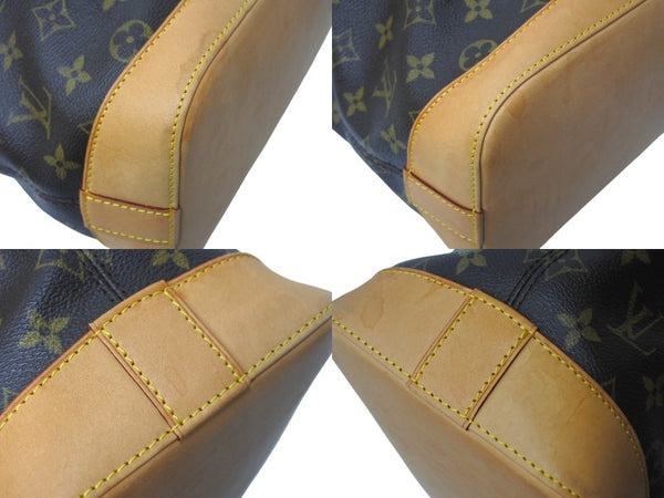 LOUISVUITTON Monogram Lockit Handbag M40102 PVC Coated Canvas Tanned Leather Good Condition Used 4c068044
