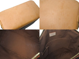 LOUISVUITTON Monogram Lockit Handbag M40102 PVC Coated Canvas Tanned Leather Good Condition Used 4c068044