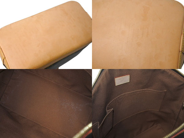 LOUISVUITTON Monogram Lockit Handbag M40102 PVC Coated Canvas Tanned Leather Good Condition Used 4c068044