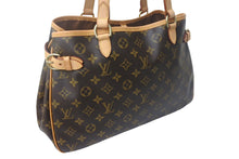 Load image into Gallery viewer, 極美品 LOUIS VUITTON ルイヴィトン ショルダーバッグ バティニョールオリゾンタル M51154 モノグラム ブラウン 中古 4c068054