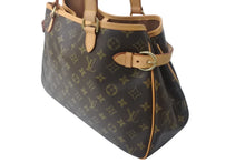 画像をギャラリービューアに読み込む, 極美品 LOUIS VUITTON ルイヴィトン ショルダーバッグ バティニョールオリゾンタル M51154 モノグラム ブラウン 中古 4c068054