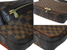 Load image into Gallery viewer, 極美品 LOUIS VUITTON ルイヴィトン バスティーユ ショルダーバッグ N45258 ダミエキャンバス ブラウン ゴールド金具 中古 4c068055