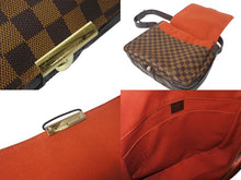 Load image into Gallery viewer, 極美品 LOUIS VUITTON ルイヴィトン バスティーユ ショルダーバッグ N45258 ダミエキャンバス ブラウン ゴールド金具 中古 4c068055