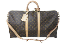 Load image into Gallery viewer, 極美品 LOUIS VUITTON ルイヴィトン キーポルバンドリエール55 マイLVヘリテージ ボストンバッグ モノグラム M41414 中古 4c068060