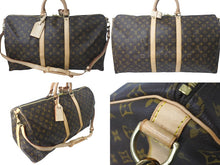 Load image into Gallery viewer, 極美品 LOUIS VUITTON ルイヴィトン キーポルバンドリエール55 マイLVヘリテージ ボストンバッグ モノグラム M41414 中古 4c068060