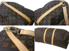 Load image into Gallery viewer, 極美品 LOUIS VUITTON ルイヴィトン キーポルバンドリエール55 マイLVヘリテージ ボストンバッグ モノグラム M41414 中古 4c068060