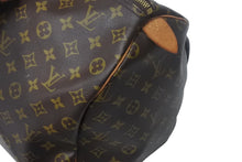 Load image into Gallery viewer, LOUIS VUITTON ルイヴィトン モノグラム キーポル50 ボストンバッグ M41426 PVC ロゴ ブラウン 良品 中古 4c068063