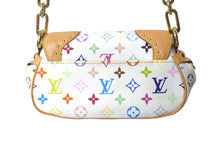 Load image into Gallery viewer, 新品同様 LOUIS VUITTON ルイヴィトン ハンドバッグ マリリンPM モノグラム ホワイト マルチカラー M40127 ゴールド金具 中古 4c068067