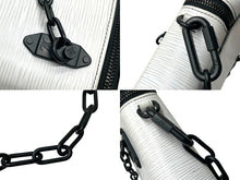 画像をギャラリービューアに読み込む, LOUIS VUITTON ルイヴィトン フォンボックス ショルダーバッグ M68791 エピ カーフ ホワイト ブラック 美品 中古 4b007376
