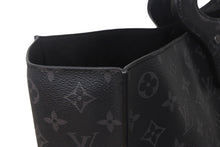 Load image into Gallery viewer, LouisVuitton ルイヴィトン スプリット トートバッグ M43816 モノグラムエクリプスキャンバス レザー ブラック グレー 美品 中古 4c068081