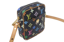 Load image into Gallery viewer, LOUIS VUITTON ルイヴィトン モノグラムマルチカラー リフト ショルダーバッグ ブラック M40056 村上隆 美品 中古 4c068088