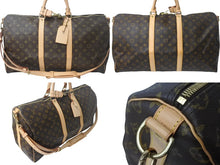 Load image into Gallery viewer, 新品同様 LOUIS VUITTON ルイヴィトン キーポルバンドリエール50 ボストンバッグ M41416 モノグラムキャンバス ブラウン 中古 4c068092