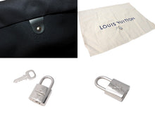 画像をギャラリービューアに読み込む, LOUISVUITTON ルイヴィトン キーポルバンドリエール 45 ボストンバッグ N41418 ダミエグラフィット PVC レザー 美品 中古 4c068098