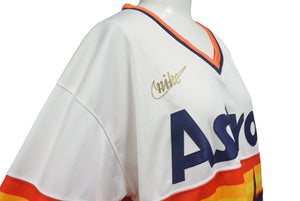 NIKE ナイキ Cooperstown Collection Astros アストロス ゲームシャツ Nolan Ryanモデル サイズL ポリエステル 美品 中古 4c068104