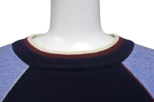 Load image into Gallery viewer, PHAT FARM ファットファーム ニット セーター オーバーサイズ CHINA製 コットン ブルー ホワイト レッド サイズXXL 美品 中古 4c068105