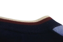 Load image into Gallery viewer, PHAT FARM ファットファーム ニット セーター オーバーサイズ CHINA製 コットン ブルー ホワイト レッド サイズXXL 美品 中古 4c068105