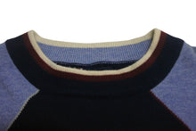 Load image into Gallery viewer, PHAT FARM ファットファーム ニット セーター オーバーサイズ CHINA製 コットン ブルー ホワイト レッド サイズXXL 美品 中古 4c068105