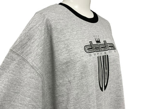 新品未使用 DADA SUPREME ダダ シュプリーム Sword 半袖Ｔシャツ サイズXL グレー ブラック シルバー ラバープリント 中古 4c068108