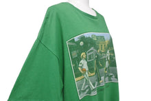 Load image into Gallery viewer, DELTA PRO WEIGHT デルタプロウェイト 半袖Tシャツ THE GREEN LINE プリント ホンジュラス製 コットン グリーン XL 良品 中古 4c068116