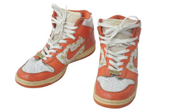 Supreme × Nike SB Dunk High Orange Stars Supreme Nike Dunk High Orange Stars Sneakers Size 27.5cm 307385 181 Used