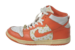 Supreme × Nike SB Dunk High Orange Stars Supreme Nike Dunk High Orange Stars Sneakers Size 27.5cm 307385 181 Used