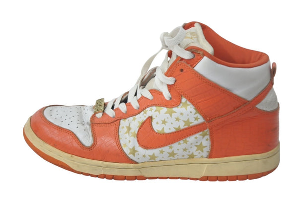 Supreme × Nike SB Dunk High Orange Stars Supreme Nike Dunk High Orange Stars Sneakers Size 27.5cm 307385 181 Used