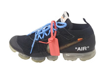 Load image into Gallery viewer, NIKE × OFF WHITE ナイキ オフホワイト ヴェイパー マックス THE TEN スニーカー ブラック ファブリック AA3831 002 サイズ28cm 良品 中古 4c068123