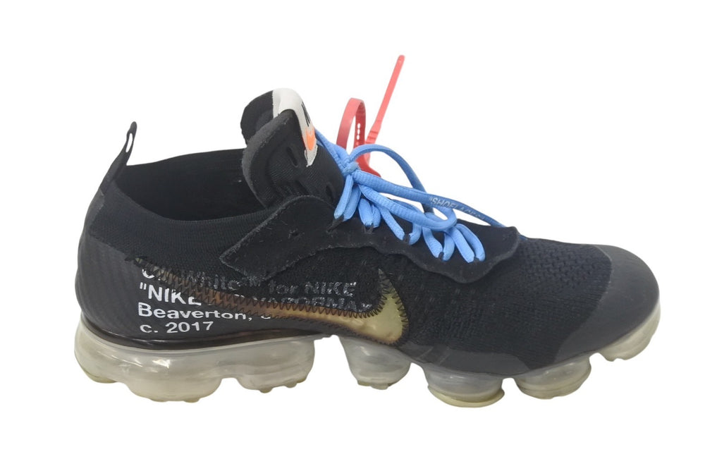 NIKE × OFF WHITE Nike Off-White Vapor Max THE TEN Sneakers Black Fabric AA3831 002 Size 28cm Good Used 4c068123