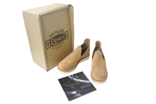 画像をギャラリービューアに読み込む, ChromeHearts クロムハーツ WESCO ウエスコ ROMEO ロメオ シルバー装飾サイドゴアブーツ スエード シルバー925 9 良品 中古 4c068126