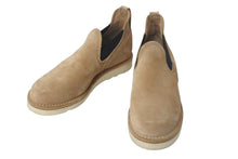 画像をギャラリービューアに読み込む, ChromeHearts クロムハーツ WESCO ウエスコ ROMEO ロメオ シルバー装飾サイドゴアブーツ スエード シルバー925 9 良品 中古 4c068126