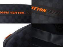 Load image into Gallery viewer, LOUIS VUITTON ルイヴィトン N60245 トゥルーストワレ GM ダミエコバルト クラッチバッグ ポーチ ネイビー ICチップ 中古 4c068266